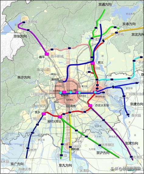 2020年最新最全顺义交通蓝图，含T1T2T3轻轨M21城铁_铁路