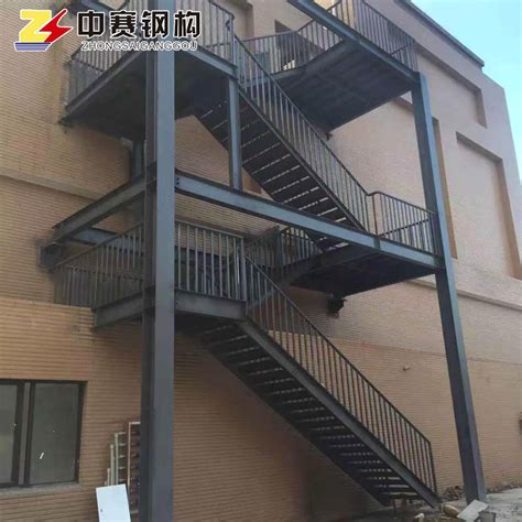 消防钢楼梯设计CAD节点详图_节点详图_土木网
