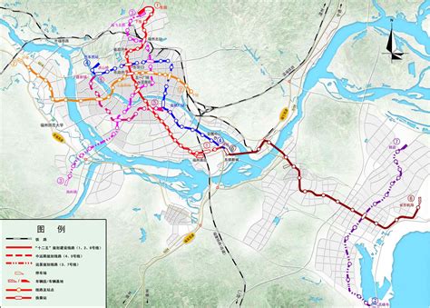 福州轨道交通线路图2015 - 中国交通地图 - 地理教师网