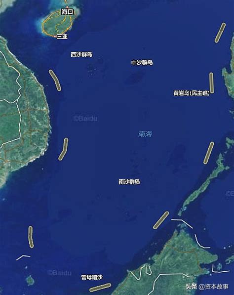 中国领海地图图片