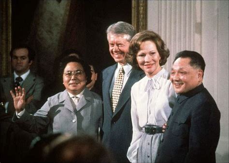 中美两国于1979年1月1日建立正式外交关系。1979年1月29日|中美|外交|卡特_新浪新闻