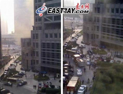 上海今日发生两起高楼火灾(组图) 各地新闻 烟台新闻网 胶东在线 国家批准的重点新闻网站