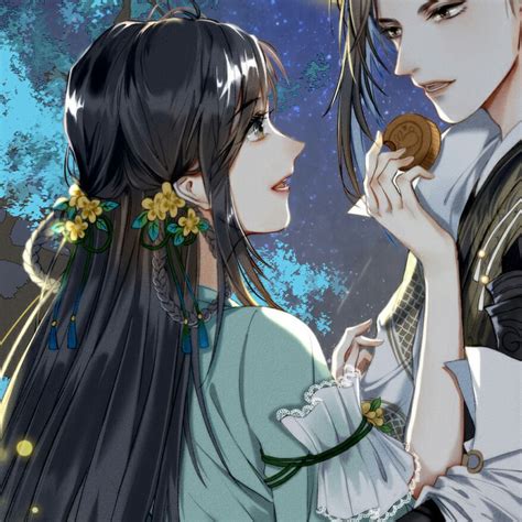 两个女生的情侣头像古风