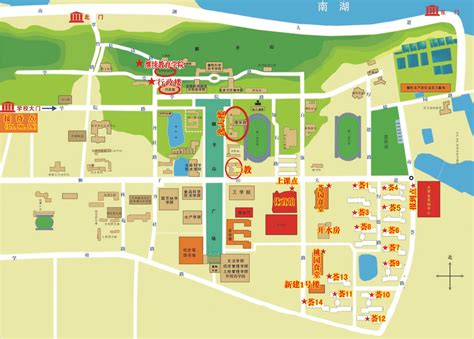 华南农业大学地图-求华南农业大学校园地图。