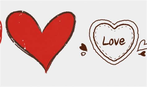 24款不同风格和造型的爱心画法 各种好看的心形图案简笔画画法[ 图片/12P ] - 才艺君