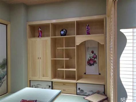 禅意系列卧室床头壁柜+衣柜一体化定制