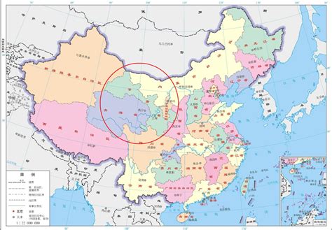 甘肃省位于中国地图的那个位置_百度知道