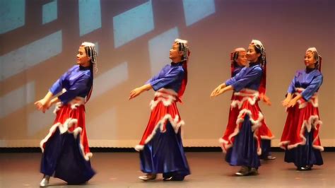 藏族舞蹈《吉祥谣》舞蹈视频 柔美轻盈民族舞
