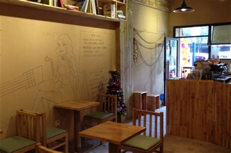 小型咖啡店装修设计-房天下装修效果图