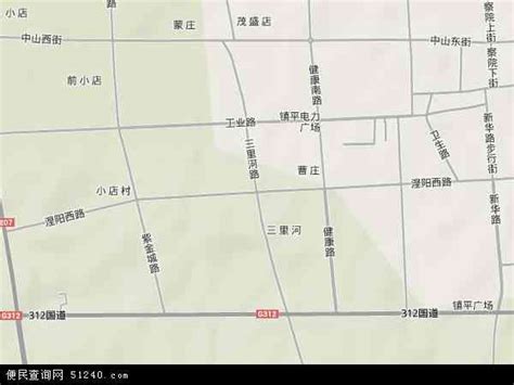 镇平县地图图片
