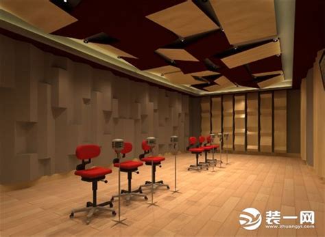音频工作视听室声学设计录音棚装修效果图施工建设搭建方案 - 星耀天梯（北京）科技有限公司 - 阿德采购网