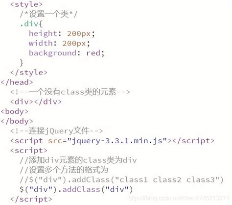 jQuery对Class属性的操作_jquery class-CSDN博客