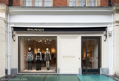 英国伦敦Balmain简欧服装店设计 – 米尚丽零售设计网-店面设计丨办公室设计丨餐厅设计丨SI设计丨VI设计
