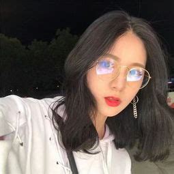 温柔头像墨镜女生霸气