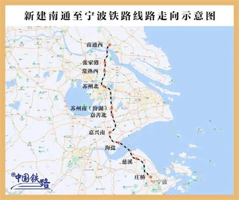 助力长三角一体化发展 南通至宁波高铁开工建设 - 周到上海