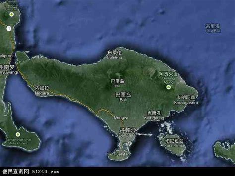 巴厘岛地图——巴厘岛旅游景点地图！ - 乐游巴厘岛