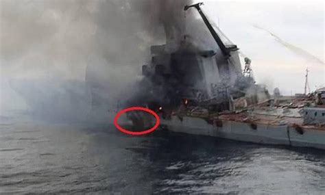 “莫斯科”号燃烧的首张照片曝光，俄专家疾呼：我们需要重建航母
