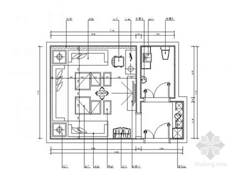 KTV包房平面图1-室内节点详图-筑龙室内设计论坛