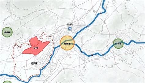 上饶237国道规划,沪昆高速上饶段北移,上饶2030城市规划图_大山谷图库