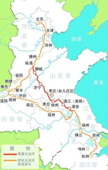 京杭大运河航道线路图,杭大运河,聊城大运河规划图_大山谷图库