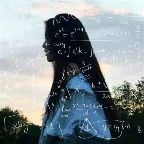 非主流头像带算式
