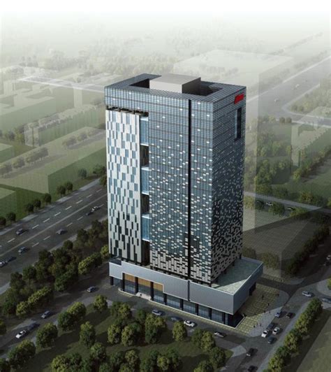 某深圳京基100超高层办公楼平面施工图（带3张效果图）_高层办公楼__土木在线