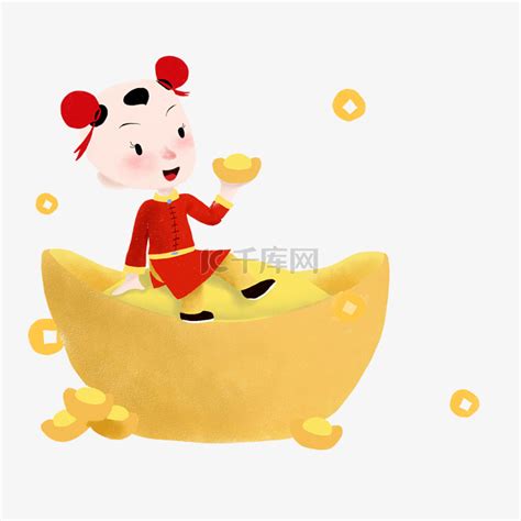 送财童子图片