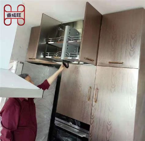 PVC吸塑整体厨房，美式橱柜出口品质-寿光市大福木业股份有限公司