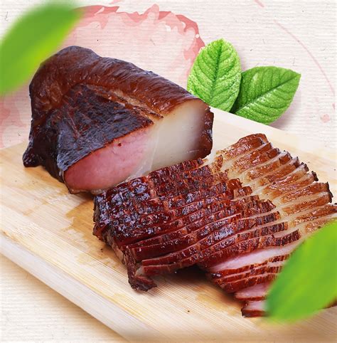 重庆特产传统制作川味城口赵孝春牌老腊肉500g农家土猪肉烟熏包邮-阿里巴巴