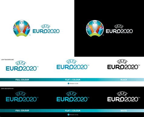 欧洲足联公布2020年欧洲杯LOGO - 设计之家