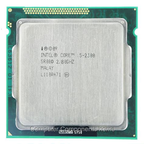 Intel Core i5 2300 CPU INTEL I5 2300, procesador de 2,8 GHz, 6 MB de ...