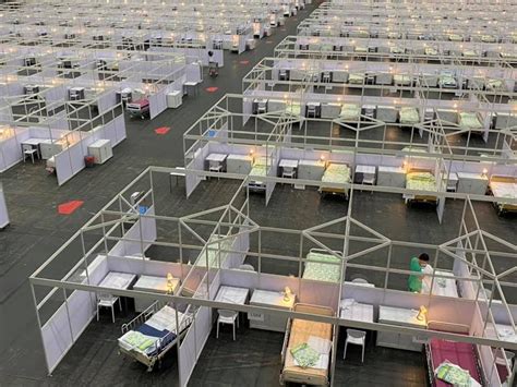 四川广安市方舱医院已开舱，第一批500张床位投入使用_手机新浪网