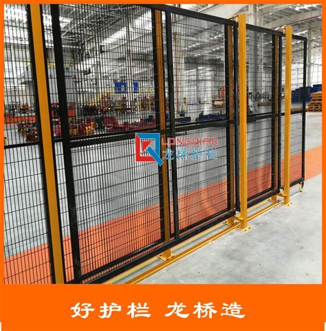 郑州设备护栏厂 郑州密孔机器人护栏公司 龙桥订隔离网大门-阿里巴巴