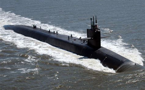 美国海军俄亥俄级战略核潜艇宾夕法尼亚号驾驶舱内景|美国海军|战略核潜艇_新浪新闻