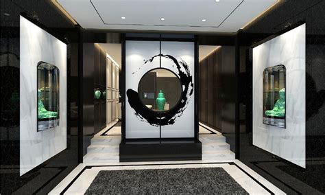 郑州180平米翡翠店装修设计效果图 - 设计案例 - 正设计