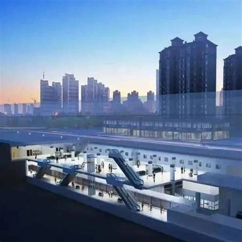 嘉兴南站要开始建“市域铁路”站台了？效果图曝光，2层岛式，投资5.63亿…_地铁_公里/小时_车站