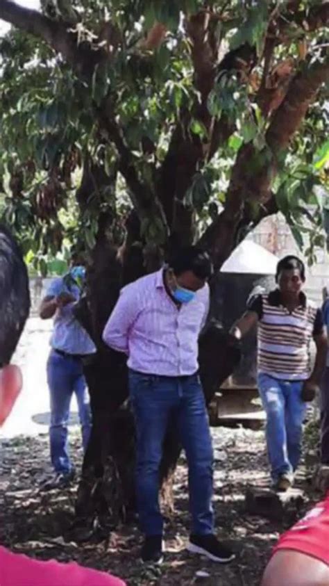 没能实现墨西哥正常供水后，市长被居民捆绑在树上_凤凰网视频_凤凰网