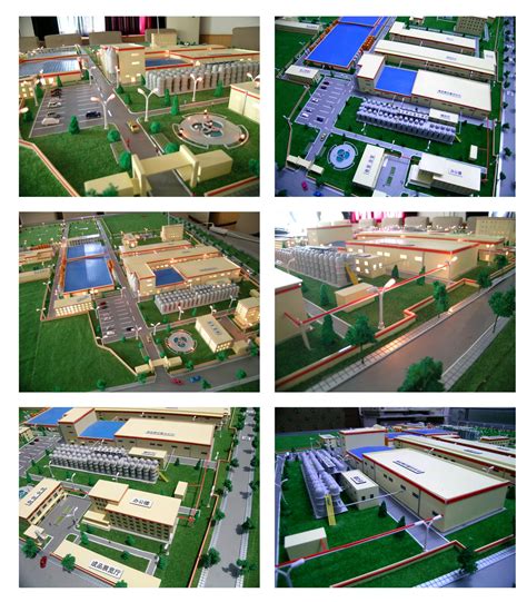 重庆智慧工厂沙盘模型 - 工业产品模型 - 华野