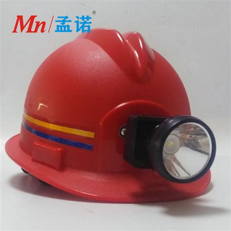 安全帽带灯 矿工安全帽LED可充电头灯 矿灯头盔 夜钓 夜骑-阿里巴巴