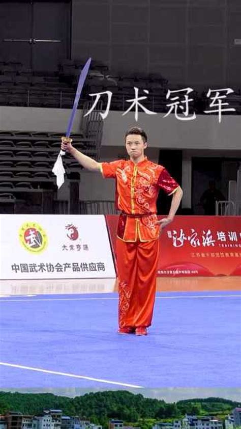 2019年全国武术套路锦标赛 男子刀术 第一名 吴照华(江苏)