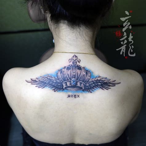 后背纹身图片