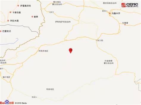 新疆阿克苏地区沙雅县发生3.4级地震__凤凰网