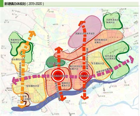 广州东部新塘国际商务城概念规划(100页)-规划设计资料