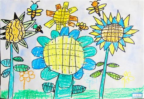 幼儿园精美卡通向日葵课程表设计图片_名片|卡券_编号7798843_红动中国
