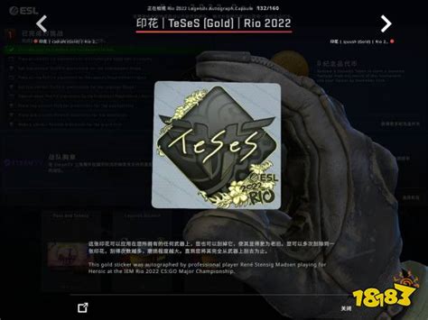 CSGO里约Major传奇组选手贴纸鉴赏 里约Major传奇组印花一览_18183csgo专区