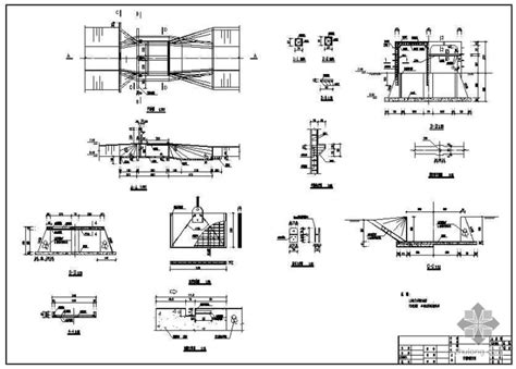 两孔节制闸设计图-水利工程图纸-筑龙水利工程论坛