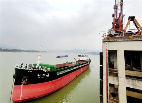 广州云浮国际物流港迎来西江流域最大海轮船，钢材运输成本大降！-港口网