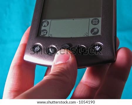 Personal Digital Assistant, Modern Handheld Device Stock Photo 1054190 ...