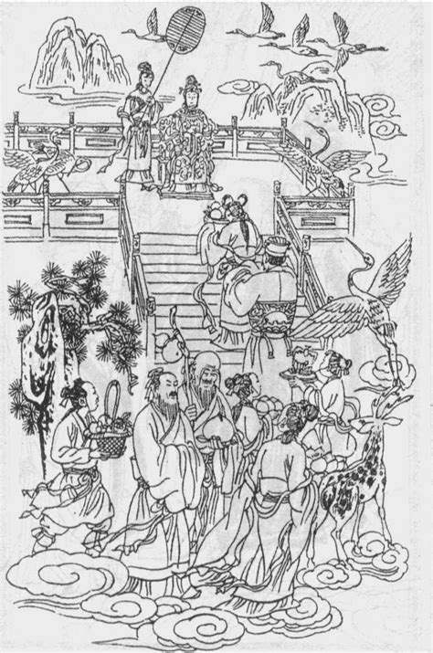 西王母献益地图图片