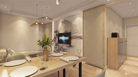 把空白填满 - 北欧风格两室一厅装修效果图 - 15181215915设计效果图 - 每平每屋·设计家